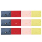 pcs Member Bank Packing Envelope Small Paper Envelope (Mixed Style)