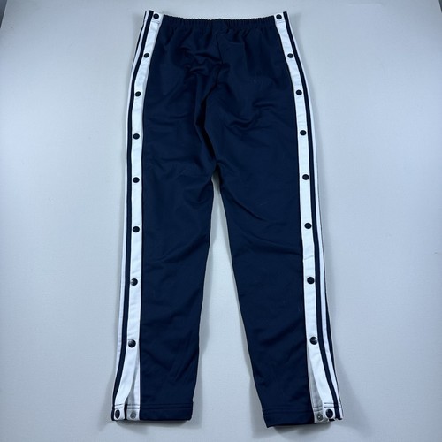 Pantalones de Pista Adidas Originales Trefoil Adibreak Tear Away Azul Marino Para Hombre Medianos BR2238 - Imagen 2 de 9