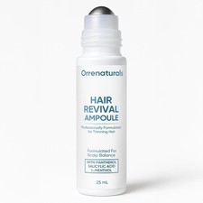 Orrenaturals Hair Revival Ampoule, Hair Growth Serum Roll on for Fuller, Thicker
