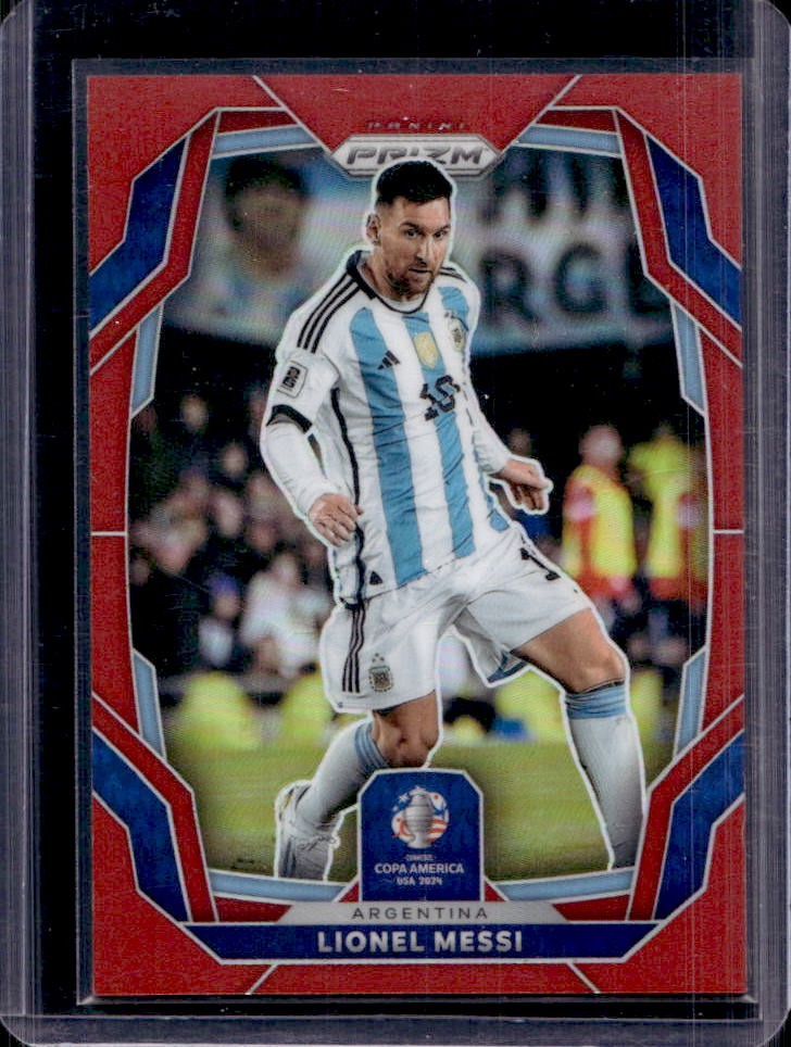 2024 Prizm Copa America Lionel Messi Red #105/199 Argentina