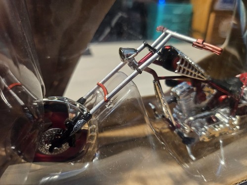 2004 Orange County Choppers Joy Ride 1:18 American Chopper Black Widow - Picture 5 of 6