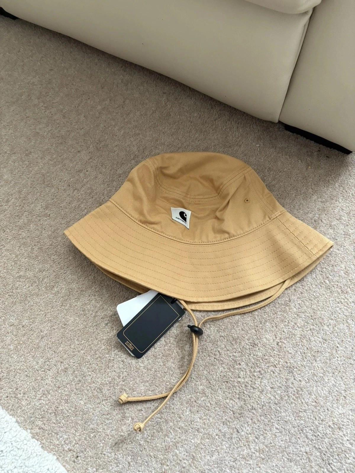 Men’s Beige Carhartt Ashley Bucket Hat Size Medium/Large
Opens in a new window or tab