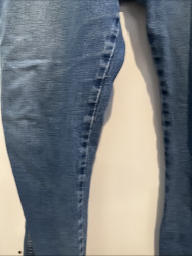 Wrangler Jeans Uomo 36x32 Blu Taglio Cowboy George Strait Rodeo Abbigliamento da Lavoro - Foto 4 di 21