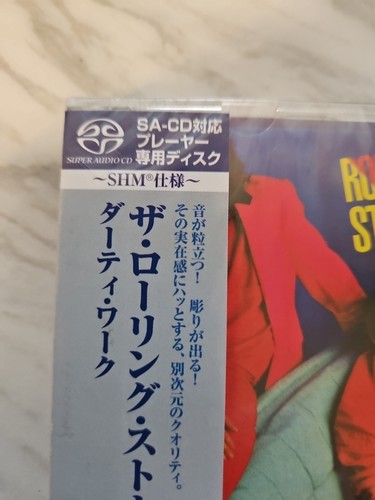 THE ROLLING STONES CD Dirty Work- Japan Jewel Case SACD SHM  UIGY-9590  Sealed - Picture 3 of 12