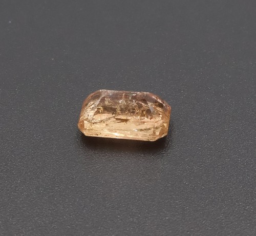 Piedra preciosa facetada topacio imperial natural de 6,15 quilates 13x8,5 mm topacio imperial - Imagen 3 de 6