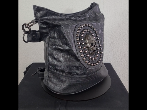 Bucket Handtasche Skull Totenkopf 3D Cool - Punk Gotik Steampunk Gothic - Video 1 von 1