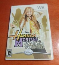Hannah Montana Spotlight World Tour Nintendo Wii Disney Channel Avalanche