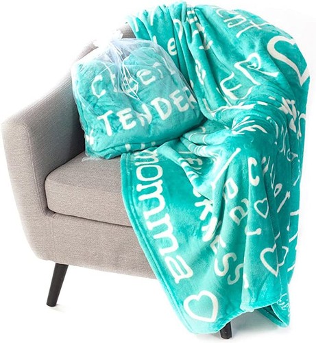 Manta Madre Mamá Peluche Lanzar Lancha Amoroso Cuidado Regalo 5 Colores Blankiegram - Imagen 6 de 13