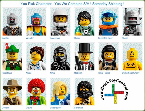 LEGO® 8683 Minifigure Series 1 YOU PICK character SAME DAY ship - Picture 1 of 17