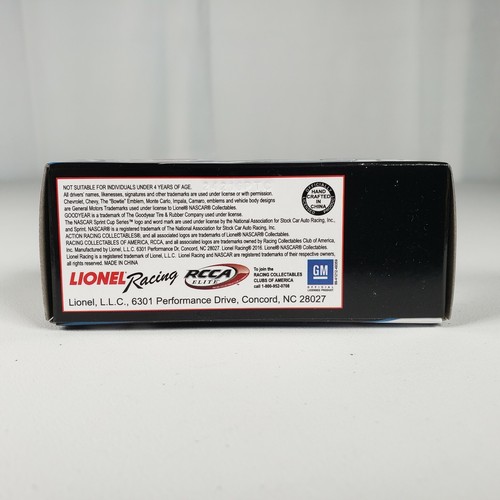 TALLADEGA Super Speedway NASCAR 2016 Chevy SS Fall Program Car #16 Lionel Racing - Picture 6 of 6