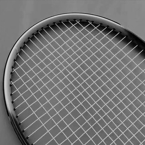 (Nero) Racchetta da Tennis 27 Pollici Racchetta da Tennis Singola Principianti Competizione FF - Foto 8 di 13