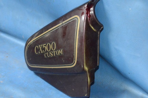 Carenado de panel de cubierta lateral izquierda personalizada Honda CX500C 1979-82 83500-449 LH - Imagen 4 de 11