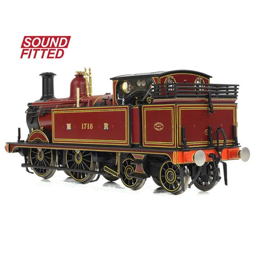 Bachmann 31-740BSF OO Gauge MR 1532 Tank 1718 Midland Railway Crimson Lake DCC S - Picture 4 of 6