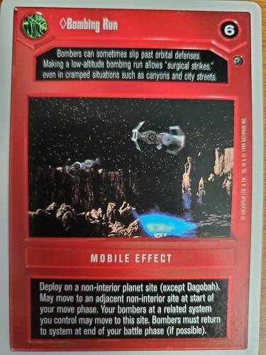 Star Wars CCG Dagobah WB ILIMITADO Nivel Superior Individuales *Elige tu tarjeta* SWCCG - Imagen 11 de 90