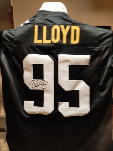 Gregg Lloyd Signed Pittsburgh Steelers Jersey ( XL ) - Picture 2 of 6