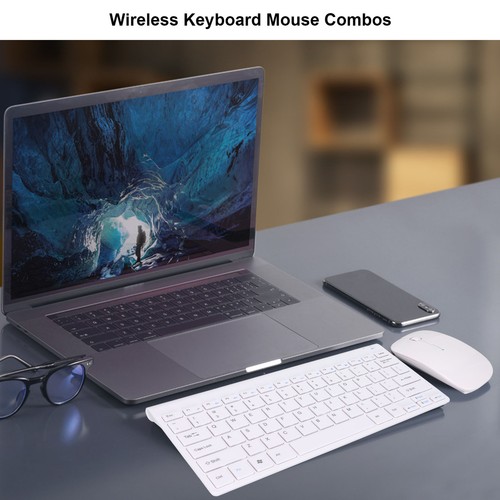 Wireless Keyboard Mouse Combos 10 Meters Transmission Sleep Ergonomic Desig BST - Picture 19 of 28