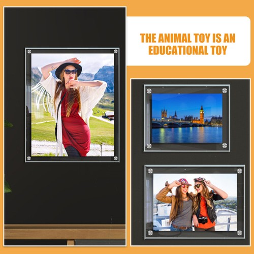 Acrylic Frame Photo Frame Wall Display Picture Frame Clear Picture Display - Picture 4 of 12