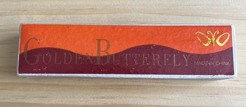 Vintage Golden Butterfly Harmonica 32 Holes Excellent Condition w/ Box. Blue - Picture 4 of 10