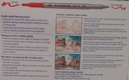 Staedtler Double Ended Fiber-Tip Markers 72 Colors Duo-Color Made in Italy - Picture 5 of 7