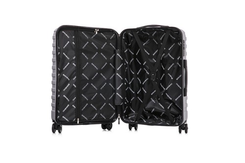 7ER REISEKOFFER REISEGEPÄCK GRAU ABS gateBAG NEU - Bild 9 von 9