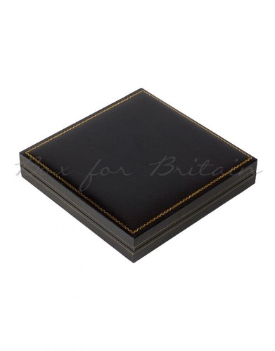 Leatherette Jewellery Boxes Black Ring Bracelet Bangle Watch Necklace pendant... - Picture 45 of 46