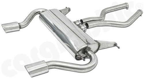 Silenciador deportivo CARGRAPHIC tubo de escape ovalado Range Rover LM 4,4 V8 BMW motor - Imagen 3 de 5