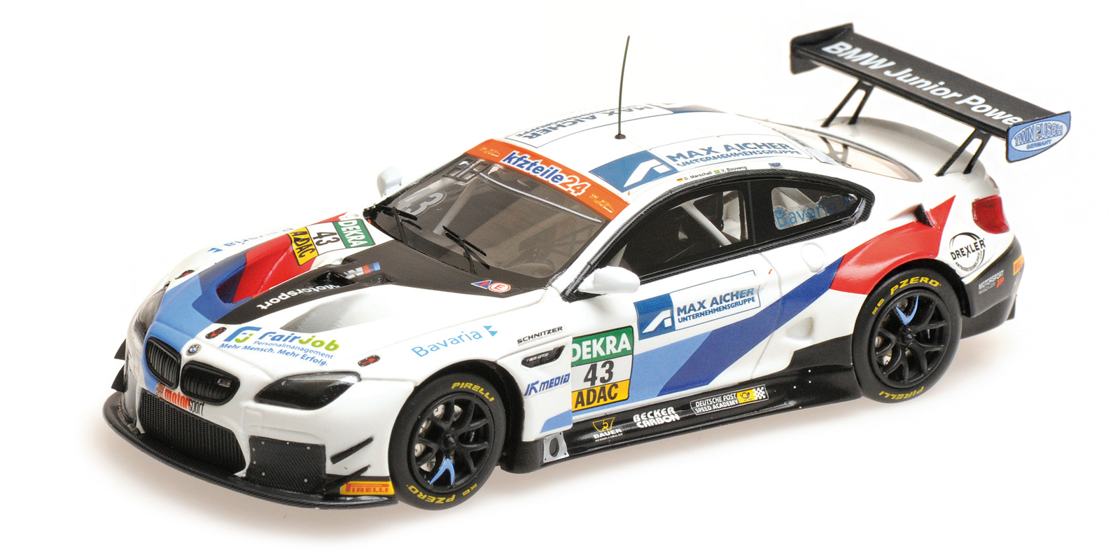 Bmw m6 gt3 Schnitzer Motorsport mariscal ADAC GT Masters 2018 1 43 Model Bmw m6 gt3 Schnitzer Motorsport mariscal ADAC GT Masters 2018 1 43 Model