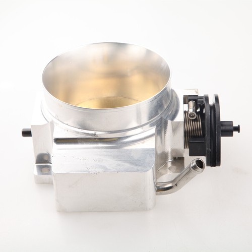 US STOCK 90mm Throttle Body Fits For GM LS LS2 LS3 LS7 LSX Aluminum Silver - Picture 5 of 8