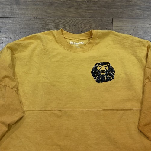 Disney Lion King Spirit Jersey Adult XL Sunrise Orange Yellow Ombre Long Sleeve - Picture 3 of 11