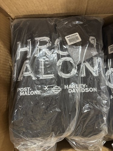 Post Malone x Harley Davidson H-D "Chrome Malone" Hoodie Herren Gr. S-XXL - Bild 9 von 12