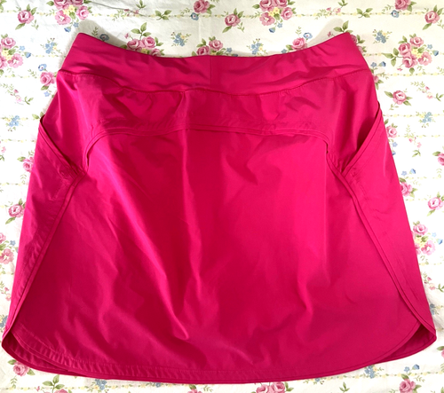 Lands'End sportlicher Rock Scort Golf Tennis Pickleball Wandern Gr. 16W fuchsia neu ohne Etikett - Bild 5 von 5