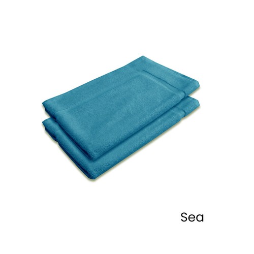 800GSM Juego de 2 colchonetas de baño de algodón 45 x 75 cm - Imagen 11 de 11