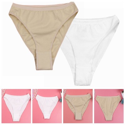 Girls Ballet Dance Briefs Shorts Gymnastics Underwear High Cut Underpants Panty