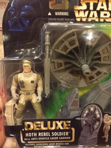 Kenner STAR WARS Darth Vader Tie Fighter 1998 & Kenner Hoth Rebel Soldier 1996 - Picture 2 of 10