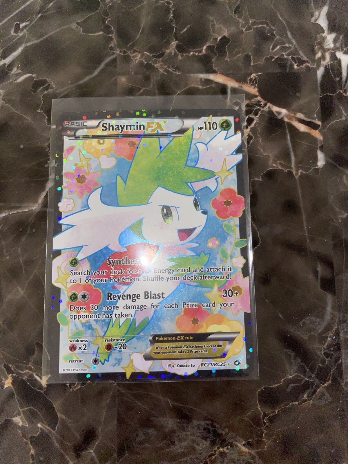 Shaymin-EX (RC21/113), Busca de Cards