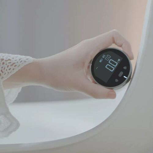 Electronic Digital Tape Measure LCD Display Ruler Rechargeable Measuring A - Picture 9 of 11