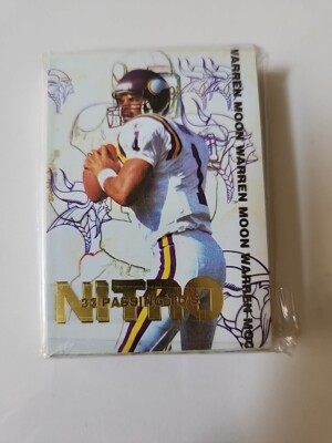 1995 Collector's Edge Nitro Redemption Complete 25 Card Set NFL Warren Moon