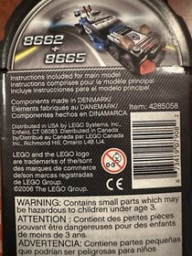 LEGO Racers: Blue Renegade (8662) Sealed  Item 4285058  49 Piece