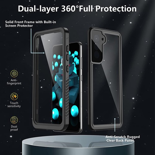 Waterproof Case For Galaxy S24 FE,S23 FE,S21 FE,S20 FE Shockproof Heavy Duty - Picture 6 of 14