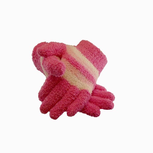 Paquete de 1/3 guantes térmicos de oruga suaves acogedores para mujer niña invierno más cálidos - Imagen 3 de 5