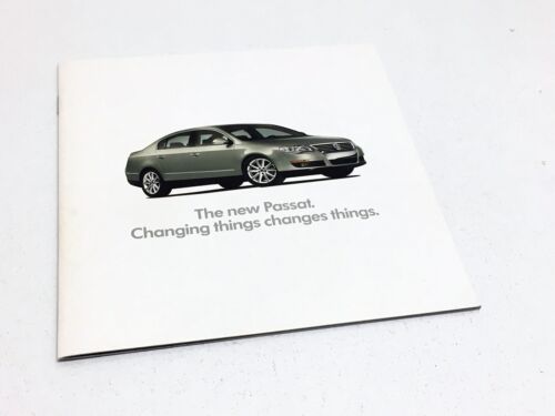 2006 Volkswagen Passat Redesign Brochure - Photo 1 sur 1