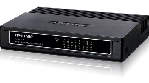 TPLINK Ethernet Netzwerk 16 Ports Desktop Switch TP Link LAN Büro Zuhause Internet - Bild 5 von 6