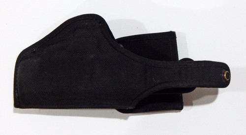Hard Shell Black Nylon Pistol Holster Right Handed (Unknown Manufacturer) - Picture 2 of 7