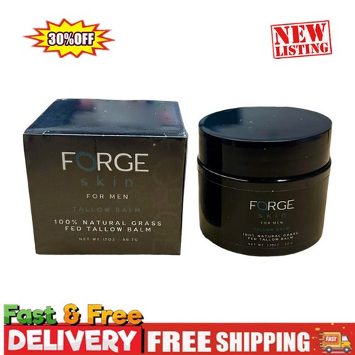 56g Forge Skin Men’s Face Cream Tallow Balm New Sealed Wrinkle Defense Hot