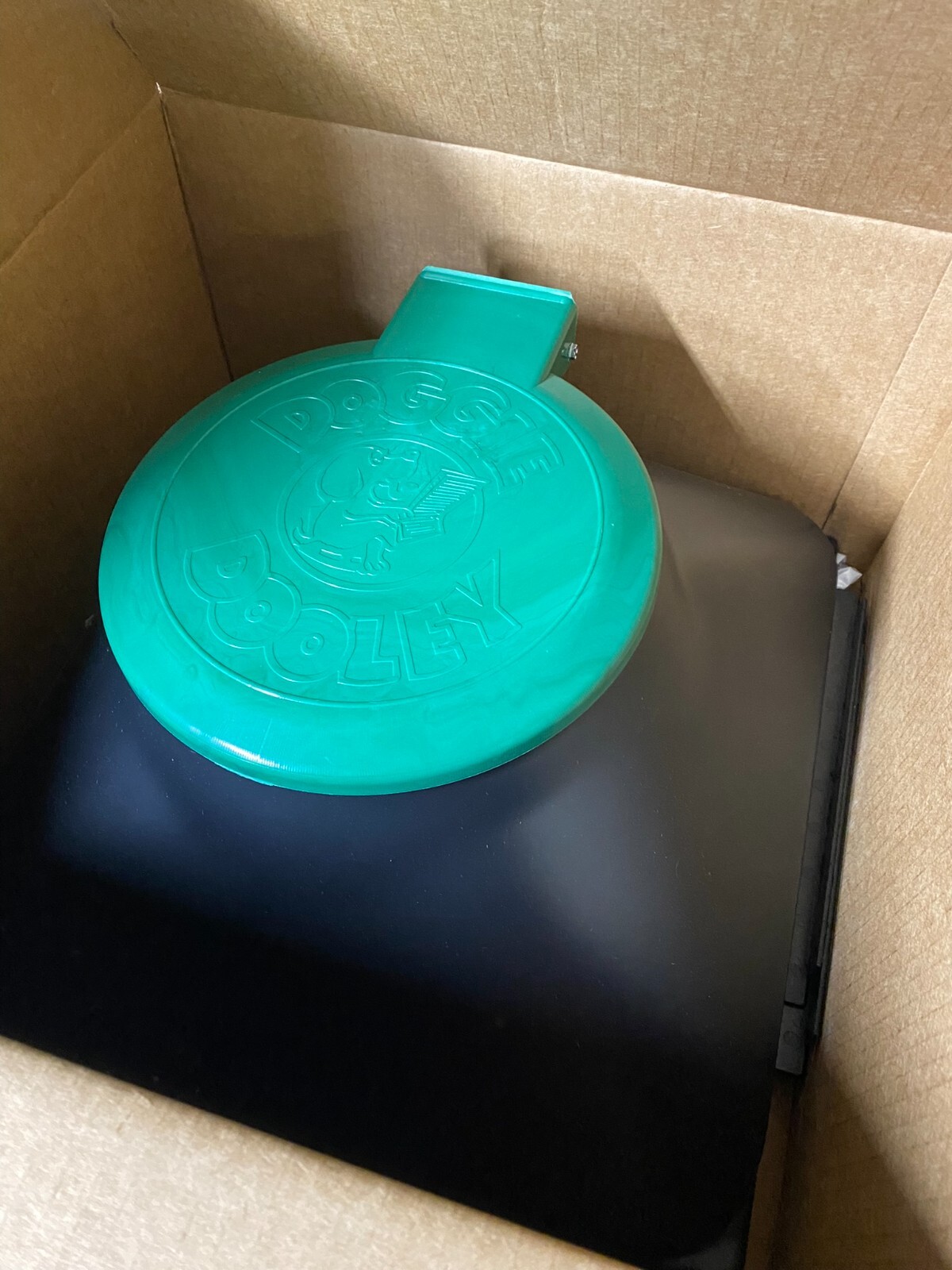 Doggie Dooley The Original InGround Dog Waste Disposal System, Black