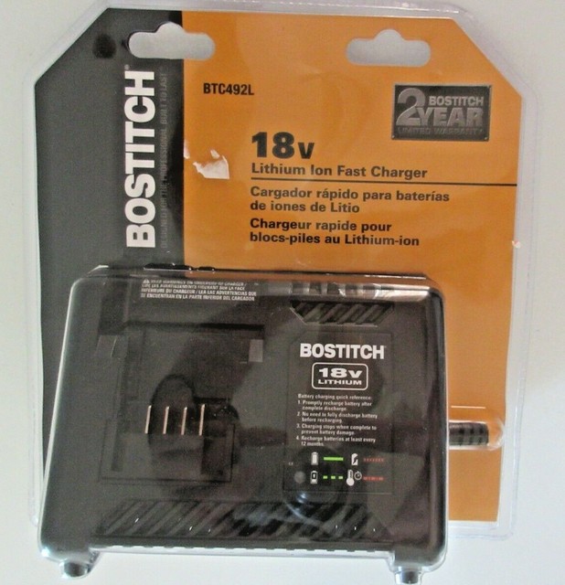 Bostitch Btc490l Type1 18v Lithium Ion Chbarger For Sale Online Ebay