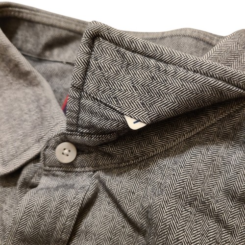 UNTUCKit Men's 2XL Black & Gray Relaxed Fit Long Sleeve Button Up Shirt - Picture 6 of 17