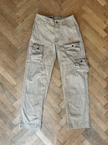 Vintage Polo Ralph Lauren Military Paratrooper Cargo Pants 34x32 - Picture 1 of 14