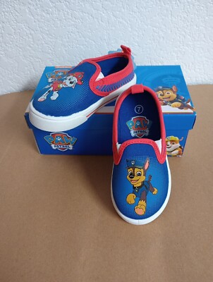 Boys Paw Patrol Sneakers Size 7 