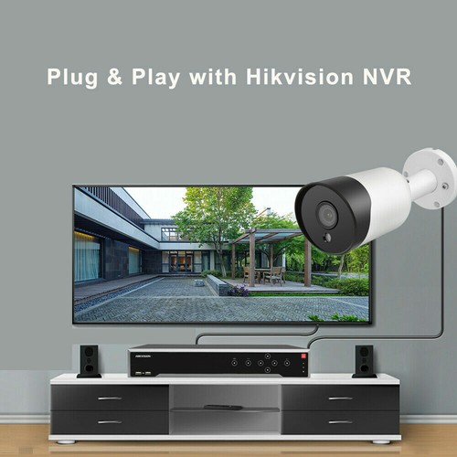 US Hikvision Compatible 4K 8MP Bullet IP Camera MIC POE PG2085I IR CCTV Security - Bild 6 von 12